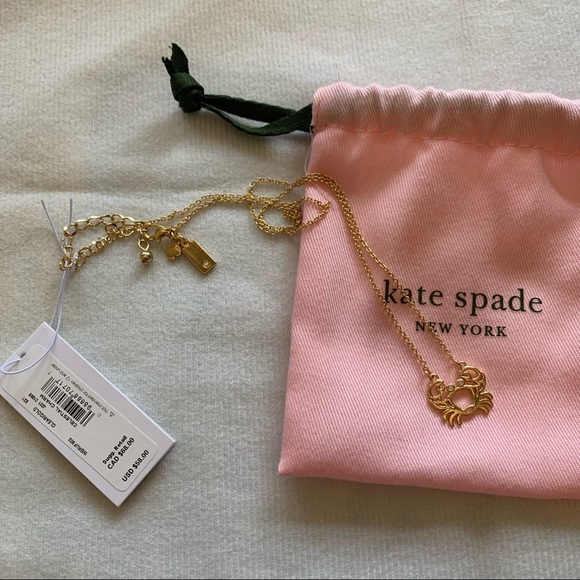 Kate Spade NY Celestial Charm Cancer Pendant Neck - Picture 3 of 5